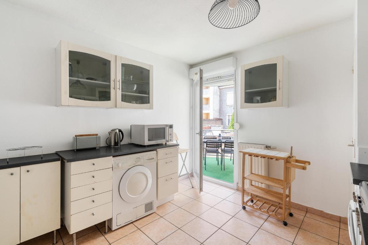 Nice Apartment With Parking Balcon Casa Lyon Villeurbanne Luaran gambar